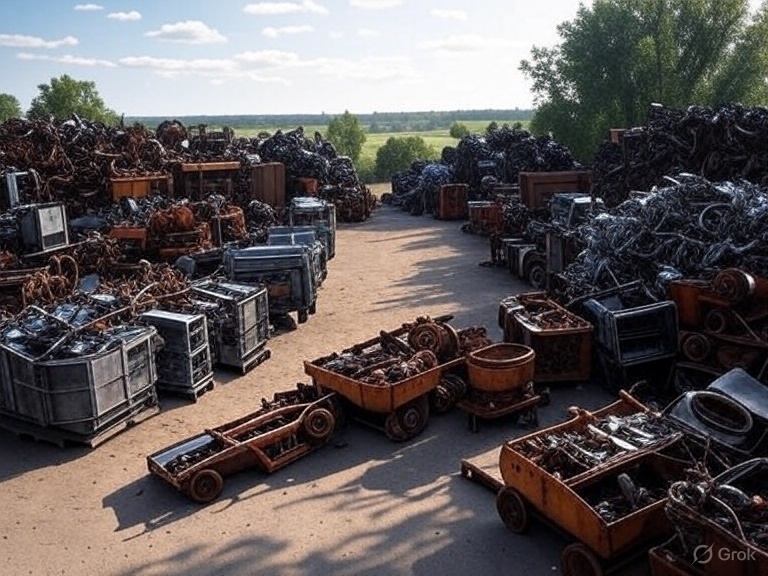 Salvage yard security systems