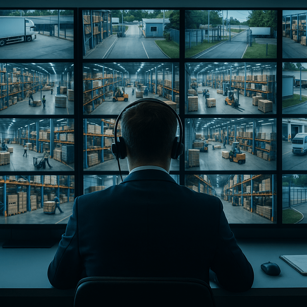 security camera warehouse
