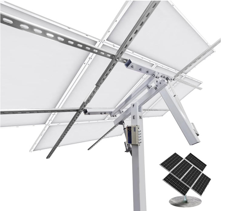 solar powered security trailer